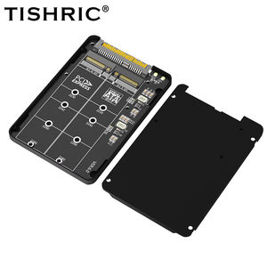 Ti2in1 c 2in1 <span class=keywords><strong>M</strong></span>.2 NVME PCI-E/NGFF SATA SSD U.2 SFF-8639 Combo adaptör muhafaza desteği 2230/42/60/80 sabit disk muhafazası - Product Image 4