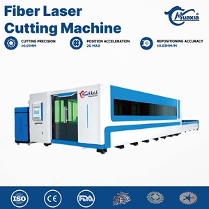 เครื่องตัดไฟเบอร์เลเซอร์สำหรับงานตัดโลหะแผ่น CNC พร้อมโต๊ะเปลี่ยนชิ้นงาน <span class=keywords><strong>ท</strong></span>ี่เป็น<span class=keywords><strong>ท</strong></span>ี่นิยมสำหรับผู้นำเข้า - Product Image 3