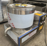 Máquina Deshidratadora Centrífuga de Acero Inoxidable, Deshidratador Automático de Vegetales, Máquina Desaceitadora de Alimentos Fritos con Control de Tiempo