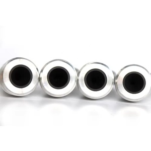 45 độ góc vòi phun với <span class=keywords><strong>50mm</strong></span> thô chủ đề Boron Carbide chuối vòi phun - Product Image 4