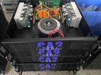 Amplificateur de puissance audio professionnel extérieur double canal série CA2 2U 2CH 250W-600W en métal pour concerts et performances