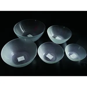 4pcs套装透明玻璃餐具制造商GP11