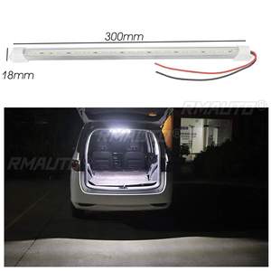 Bande lumineuse LED 12V pour intérieur de voiture, interrupteur marche/arrêt, pour camionnette, camion, camping-car, caravane, camping, RV, 1/2/4 pièces - Product Image 6