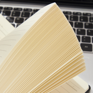 Cổ điển A5 da mềm Tạp Chí tùy chỉnh in logo bìa cứng phong cách giấy hàng ngày máy tính xách tay - Product Image 4