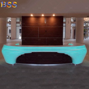 Hotel Front <strong>Desk</strong> Design Contemporary <strong>Art</strong> <strong>Deco</strong> Best Quality Custom Made Luxurious White Corian Modern Front <strong>Desk</strong> Hotel - Product Image 6