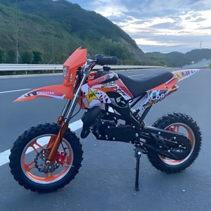 핫 세일 49cc 먼지 자전거 2 행정 공냉식 Dirtbike 및 49cc 구덩이 자전거 오프로드 레이싱 이벤트 - Product Image 1