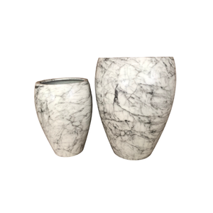 CHAU VIET Pots de Jardinière Design Moderne Décor À La Maison Pots De Jardin En Fibre De Verre 3-4 Pièces Pots De Fleurs De Haute Qualité - Product Image 1