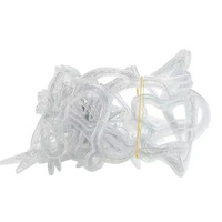 Guirlandes lumineuses LED de Noël transfrontalières avec forme de cloche en forme d'élk, étanches IP44, contrôle par minuterie, ambiance multicolore pour la décoration festive