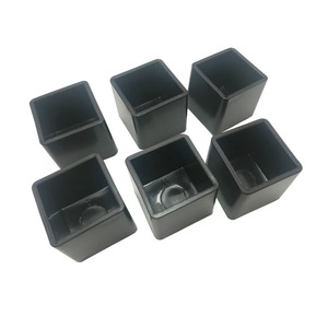 Hanzhe 20mm Square Pvc Pipe Sleeve Flexible Dustproof <b>Plug</b> For Table Chair Leg Protection - Product Image 3