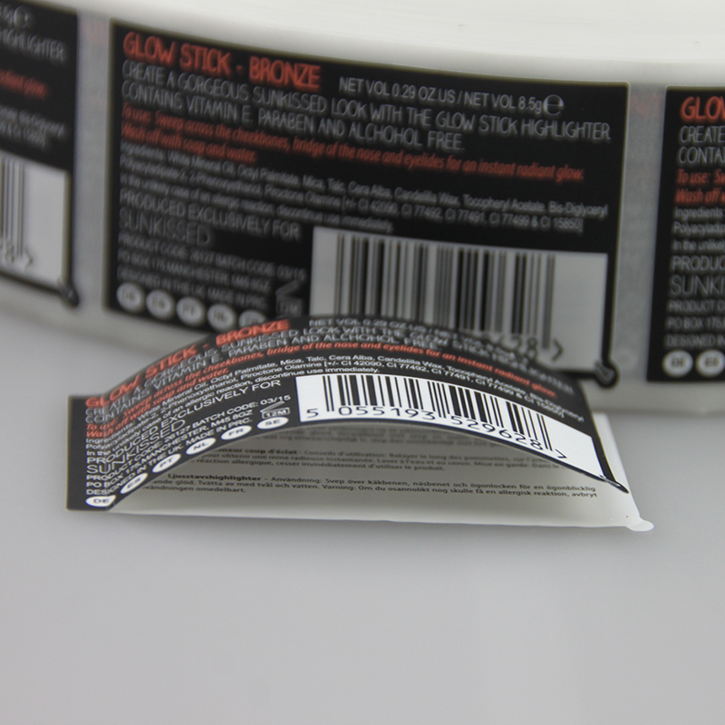 Custom Waterproof Self-Adhesive Packaging Label Roll Private Sticker Label Multi-Layer Self-Adhesive Labels