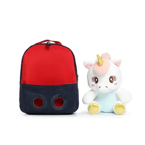 factory supplied New fashion design unicorn plush backpack large capacity Plush toys Backpack for kindergarten