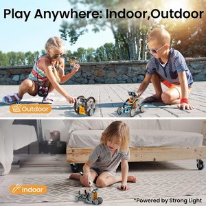 Kit de construction de robot solaire en peluche Sillbird 12-en-1, <span class=keywords><strong>cadeau</strong></span> STEM pour garçons de 0 à 3 mois, jouets éducatifs scientifiques DIY, robots pour enfants et adolescents, anniversaire - Product Image 4