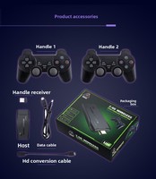 Manette de jeu M8 4K pour console de jeux rétro avec 2 manettes sans fil, 10000 jeux intégrés, Plug & Play, OEM/ODM, vente en gros, faible MOQ