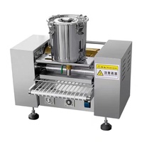 Machine commerciale automatique en acier inoxydable pour la fabrication de feuilles de rouleaux d'œufs, de crêpes et de feuilles de pancakes pour usine alimentaire