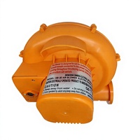 Structure gonflable publicitaire électrique 300W avec souffleur d'air interne, figurines de dessin animé, structure en plastique et acier, 220V AC, OEM