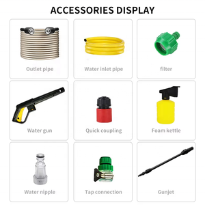 غسالة سيارات بضغط ماء عالٍ مع خرطوم طويل ومضخة قوية - Product Image 2