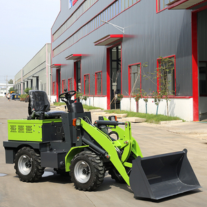 리프팅 프론트 엔드가있는 무료 애프터 휠 로더 미니 전기 로더 자체 펠드 다기능 판매 - Product Image 1