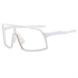 نظارات شمسية رياضية خارجية للرجال والنساء عدسات متغيرة الألوان نظارات ركوب الدراجات للركض مخطط ألوان مبهر - Product Image 6