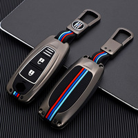 Coque de clé de voiture en alliage de zinc pour Suzuki Swift Sport Vitara Jimny (modèles sélectionnés) – Coque de télécommande 2 boutons avec porte-clés – Vente en gros