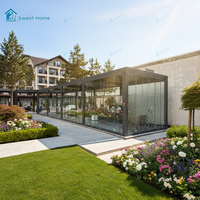 Pergola extérieure en aluminium durable Sweet Home avec structure robuste résistante au vent