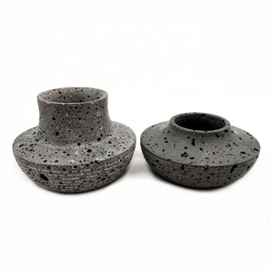 Portafiori in Travertino Personalizzato Nanwei Stone, Vaso Moderno da Tavolo <span class=keywords><strong>con</strong></span> Dimensioni e Colori Personalizzabili per Arredamento Casa - Product Image 3