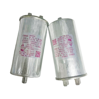 Condensateur de démarrage de compresseur de climatisation CBB65 450VAC 20UF ThinFilm avec inserts personnalisables remplissant les vis inférieures
