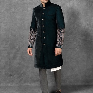 -Latest & Beautiful-Embroidery on Sherwani with <b>Pant</b> for INDIAN & PAKISTAN MEN Party & WEDDING Dress=2020.. - Product Image 1