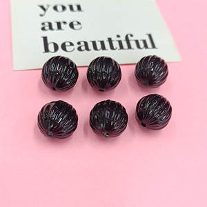 16MM Laqué Citrouille Perles Macaron Perles Lâches Perlé DIY Bijoux Faits À La Main Bracelet Collier Acrylique Accessoires Bonbons Perles - Product Image 6