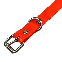 Collier pour chien en TPU de luxe de haute qualité, durable, découpé au laser, motif uni, personnalisé, compatible avec les dispositifs GPS Garmin, fabrication moderne