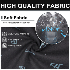 Calzoncillos bóxer suaves y geniales para hombre Careuokin, ropa interior estampada transpirable, cintura media almacenada a granel, venta al por mayor, Material de seda de leche - Product Image 3