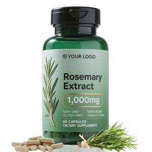 Label pribadi OEM/ODM 100% bubuk ekstrak daun suplemen alami asam Carnosic Rosmarinic 5%-95% kapsul <span class=keywords><strong>Rosemary</strong></span> untuk Kesehatan - Product Image 1