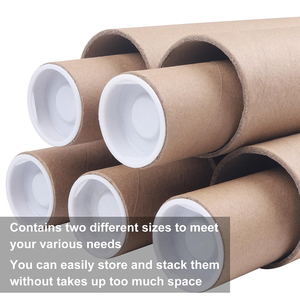 Emballage <span class=keywords><strong>en</strong></span> <span class=keywords><strong>tube</strong></span> de papier cylindrique long recyclable, diplôme, affiche, expédition, rouleau, <span class=keywords><strong>tube</strong></span> <span class=keywords><strong>en</strong></span> <span class=keywords><strong>carton</strong></span>, <span class=keywords><strong>tube</strong></span> <span class=keywords><strong>en</strong></span> papier kraft avec bouchon - Product Image 3