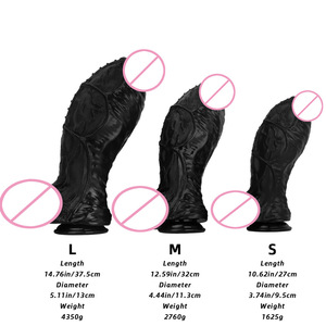 Grand Dildo Géant de Niveau Professionnel, Arme Magique à Effet de Fleurissement, <span class=keywords><strong>Anus</strong></span> et Pénis Géants Extra-larges, Super-épais, Étanche, Écologique et Souple - Product Image 6