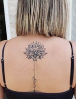 Autocollant temporaire de tatouage de papillon