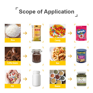 2kg hạt điền máy bán tự động cân nhắc cho hạt hạt Hạt tải tế bào cân điền máy - Product Image 2