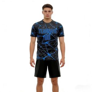 Kit da Calcio Personalizzato con Nome e Numero, Traspirante, ad Asciugatura Rapida, con Stampa in Sublimazione per Partite, Allenamenti e Campionati di Futsal - Product Image 4