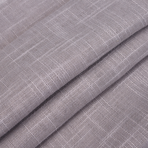 Z12-050 Lusia-3 <span class=keywords><strong>Tissu</strong></span> de rideau en polyester respirant 100% aspect lin, luxe, voile, plusieurs couleurs, 160GSM, vente chaude - Product Image 4