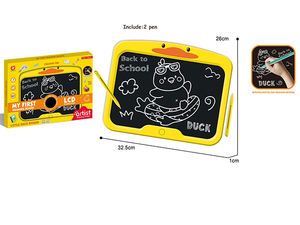 Çocuk bulmaca eğitim interaktif oyun oyuncaklar ayı dinozor tavşan ördek hayvan eğlenceli LCD çizim tahtası oyuncaklar yazma tableti çocuklar için - Product Image 5