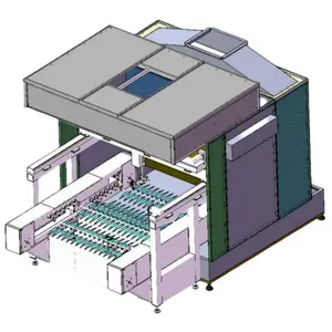 Equipamento de pulverização automática de aço e liga de alumínio da fábrica de Dongguan com funcionalidade de carga e descarga de máquinas de revestimento de metal