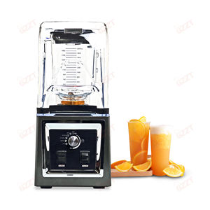 Blender commercial 2L avec couvercle insonorisé, mixeur insonorisé, blender à jus avec réduction du bruit, multi-usages, pour <span class=keywords><strong>soupe</strong></span>, <span class=keywords><strong>smoothie</strong></span> - Product Image 4