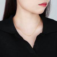 VIANRLA – collier en argent 925, pendentif minimaliste tendance plaqué or 18k, Design de mode, fait à la main, livraison directe