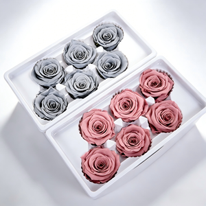 Rosas <span class=keywords><strong>Preservadas</strong></span> a Precio de Fábrica, 5-6 cm, Grado A, Flor Natural Real, Cabeza de Rosa Eterna para Decoración de Bodas, Día de la Madre - Product Image 5