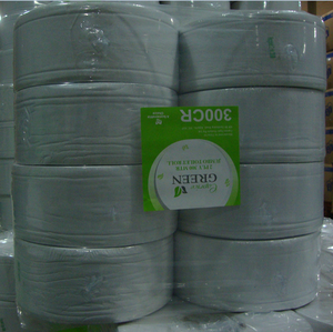 Papel higiénico Jumbo de pulpa reciclada 100% de uso público de alta calidad - Product Image 2