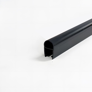 Commercio all'ingrosso Semi circolare 10mm porte in vetro <span class=keywords><strong>finestre</strong></span> doccia impermeabile in <span class=keywords><strong>PVC</strong></span> estruso striscia di tenuta con campione gratuito - Product Image 1