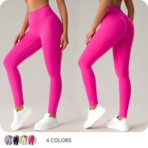 Meilleurs vêtements de sport pour femmes de haute qualité, leggings de yoga taille haute tendance TikTok, vêtements de fitness pour l'entraînement, offre ODM - Product Image 2