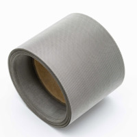 Maille de fil d'acier inoxydable tissé ultra dense 904L, maille 350, armure simple, pour une résistance extrême à la corrosion, dessalement, utilisation en mer
