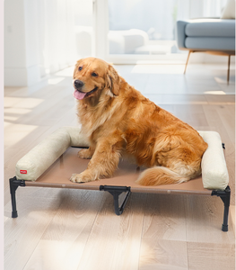 Coussin pour chien, niche pour chien, <span class=keywords><strong>lit</strong></span> pour animaux de compagnie, universel toutes saisons pour chiens de taille moyenne et grande, amovible, lavable, respirant, tapis chaud et frais pour chien - Product Image 3