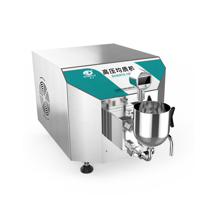 Industriële Ultra-Hoge Druk Homogenizer Mixer Voor Koop Scientz-150 Laboratorium Ultrasone Homogenizer Prijs