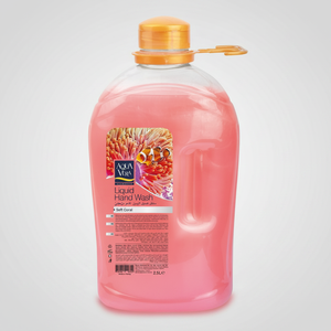 AQUAVERA 2,5 Lt Liquid <b>Hand</b> Wash-SOFT CORAL With Rose and Lemon Fragrance Main Ingredients Water and Aloe Toilet <b>Soap</b> Type - Product Image 2