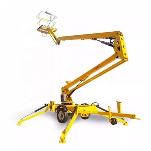 16M 18M 20M Telescopische Aanhangwagen Gemonteerde Boom Lift Hoogwerker Hoogwerker Platform Spider Trailer Lift Met Ce Iso - Product Image 2